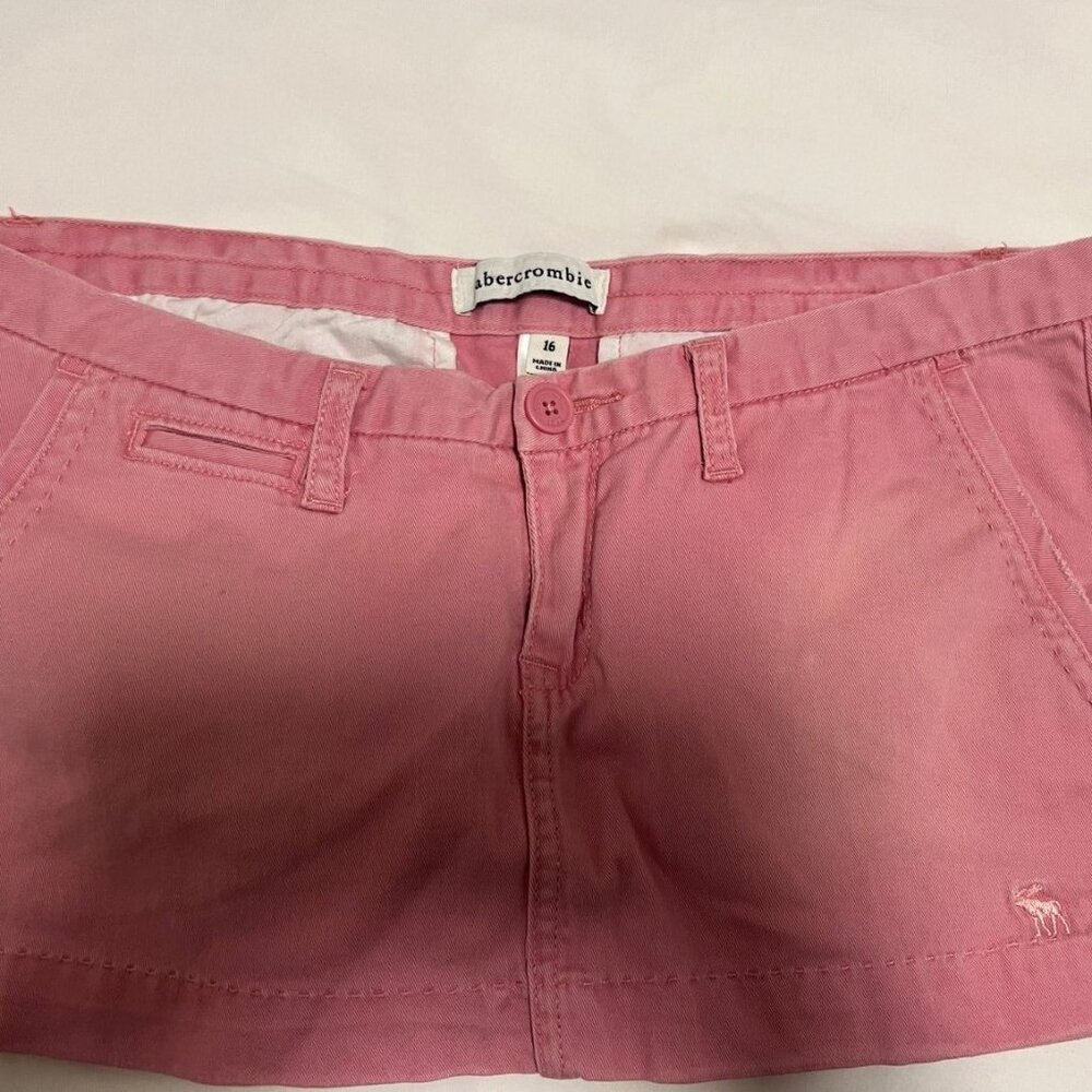 Abercrombie and Fitch pink mini skirt